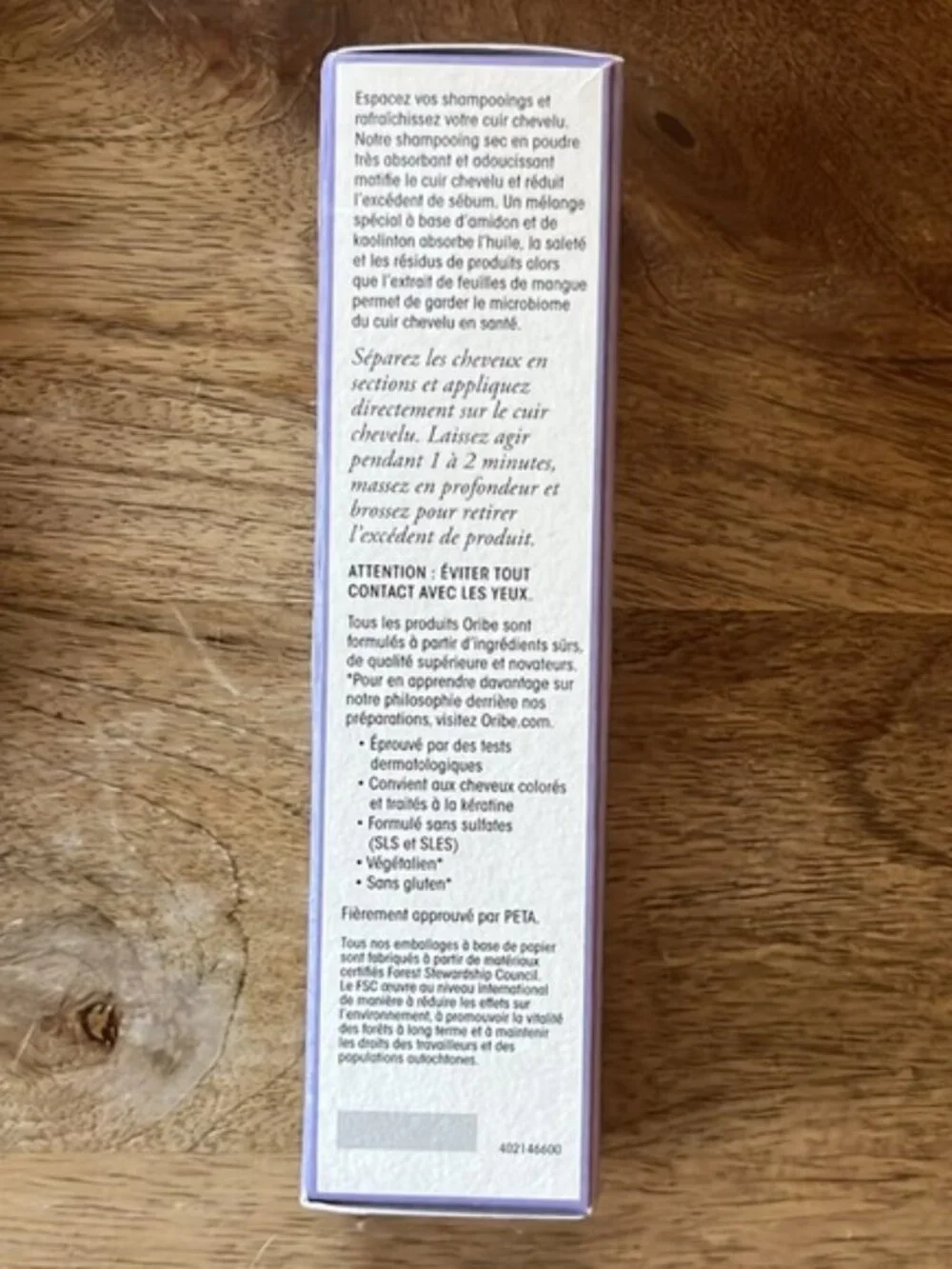 Oribe Serene Scalp Oil Control Dry Shampoo Powder 1.6oz - Picture 2 of 3